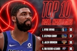 NBA2K27运球数值前10：欧文99独占第一 库里97 布伦森&SGA96
